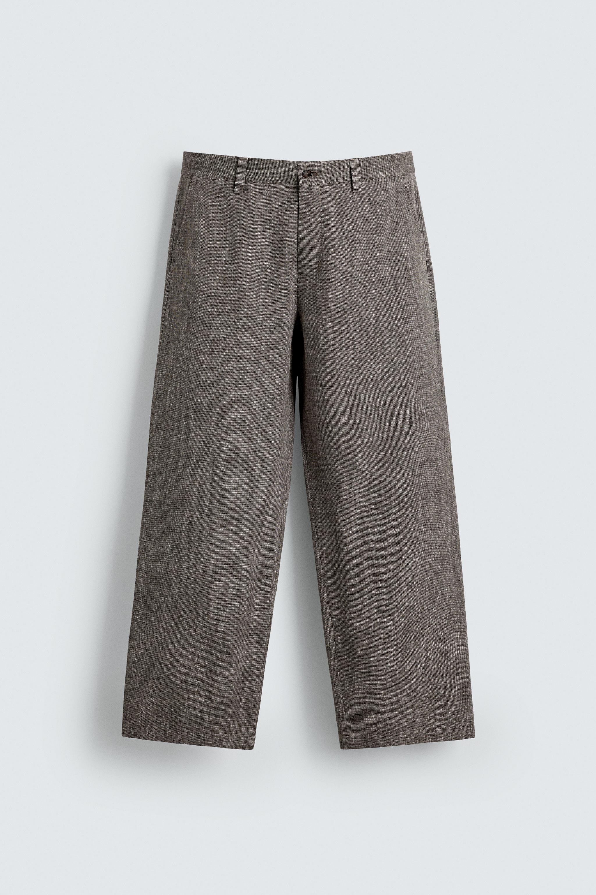 PANTALON DE COSTUME STRUCTURÉ